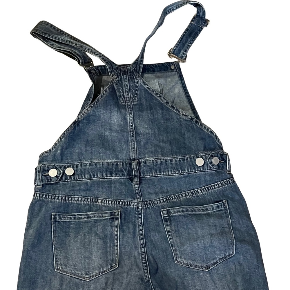 Blanknyc jean shorts ripped overalls size 28” - Picture 5 of 5